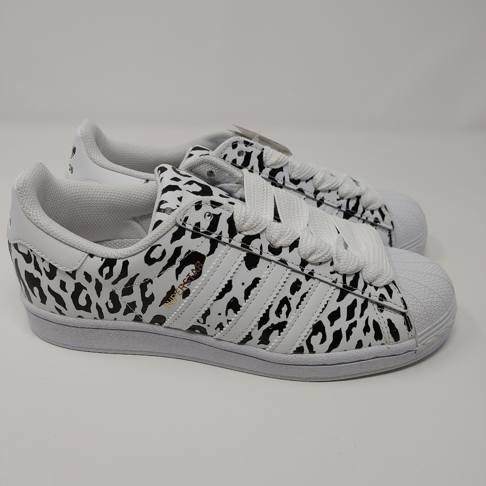 NEW Adidas Superstar Women's FV3451 "CHEETAH PRINT